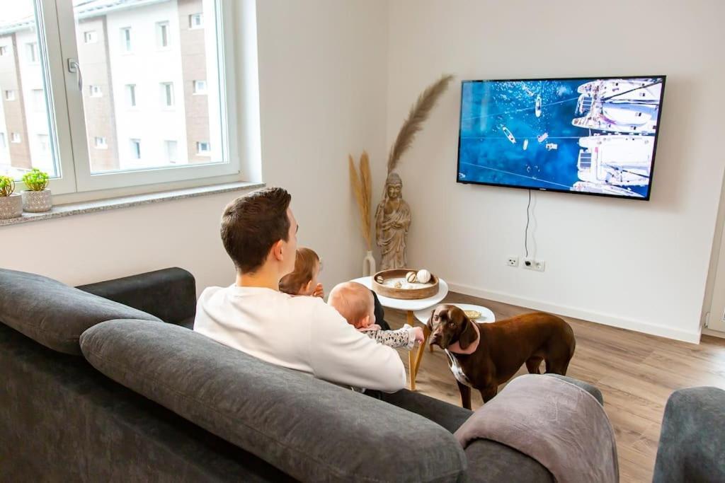 Grosse Cozy 4-Zi-Whg Mit Balkon Naehe Europa Park Und Rulantica Lejlighed Lahr  Eksteriør billede